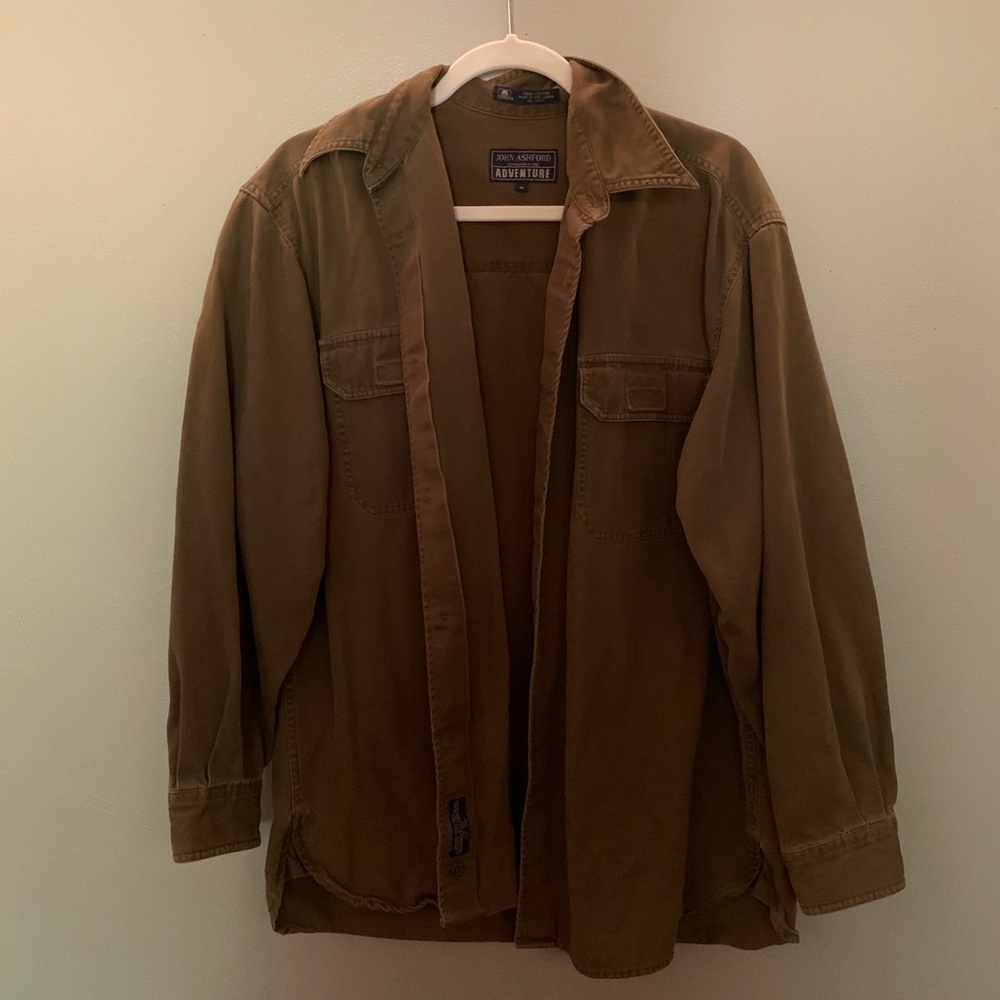 Olive Green Utilitarian Jacket